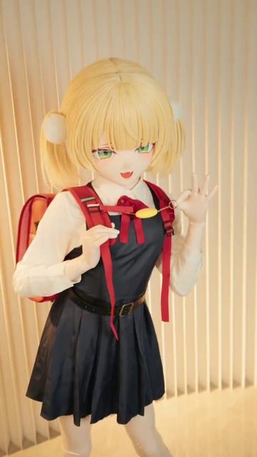 Schoolgirl Kigurumi Doll photosession.