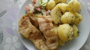 РЫБКА К МОЛОДОЙ КАРТОШКЕ! ВКУСНЯТИНА!