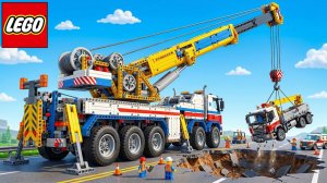 Я построил самый сильный спасательный грузовик LEGO, который может спасти любое транспортное средств