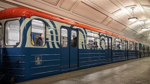Замоскворецкая линия. Поездка на метровагоне 81-714.5М (МВМ)