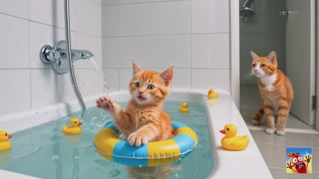 КОТИКИ Мама КОШКА 14 серия 😻❤️ 1 сезон смотреть бесплатно, истории для детей