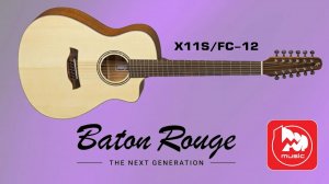 Обзор 12-струнной гитары BATON ROUGE X11S/FC-12