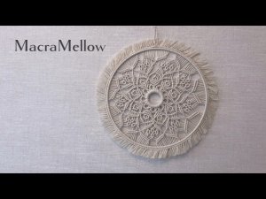 Мандала макраме своими руками – пошаговый видео мастер‑класс
