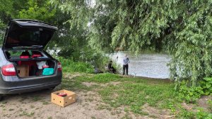 Рыбалка на Дону,пытаемся поймать рыбу на фидорное удилище