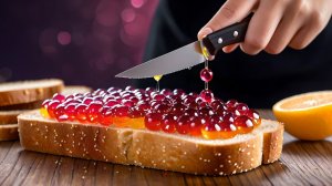 ИИ АСМР:  Наклейка хрустящих фруктов на булку с щелчками 🥭 🎧|Rасслабляющие звуки для отдыха😴