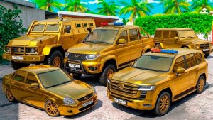 Угнал кучу золотых чит тачек у мажора в GTA 5! Битва воров в ГТА 5 Онлайн!