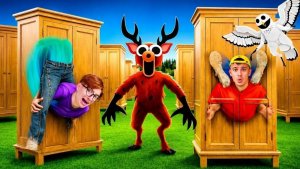 Экстремальные прятки в ящиках: 99 ночей в лесу!