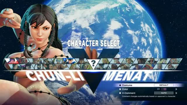 Street Fighter V Chun Li vs  Menat PC Mod