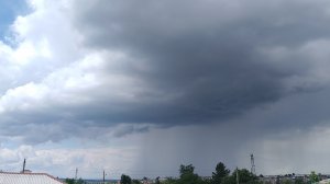 Гроза со шквалом и ливнем!⛈️