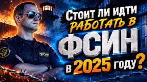 Стоит ли идти работать в ФСИН в 2025 году?