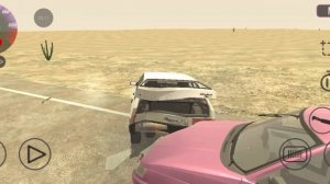 Играю на карте Пустыня в ВАЗ краш тест симулятор 2