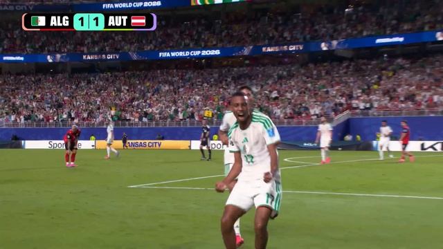 Highlights Algeria 3-3 Austria FIFA World Cup 2026™ смотреть онлайн
