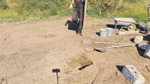 Установка морского контейнера на участке 15 соток!