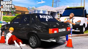 ОПЕРСКАЯ ЕЗДА В GTA 5 - ПОПАЛ В ДТП НА ОПЕРСКОЙ ВАЗ 21099! ДРУГ РАЗБИЛ НОВУЮ МАШИНУ! 🌊ВОТЕР