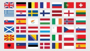 Флаги стран Европы, Flags of European countries