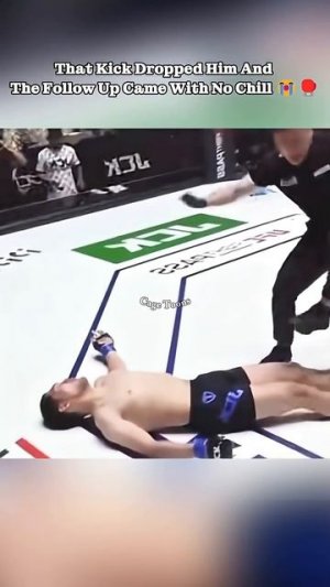 That Kick Dropped Him And The Follow Up Came With No Chill 😭🥊 #ufc #ishowspeed