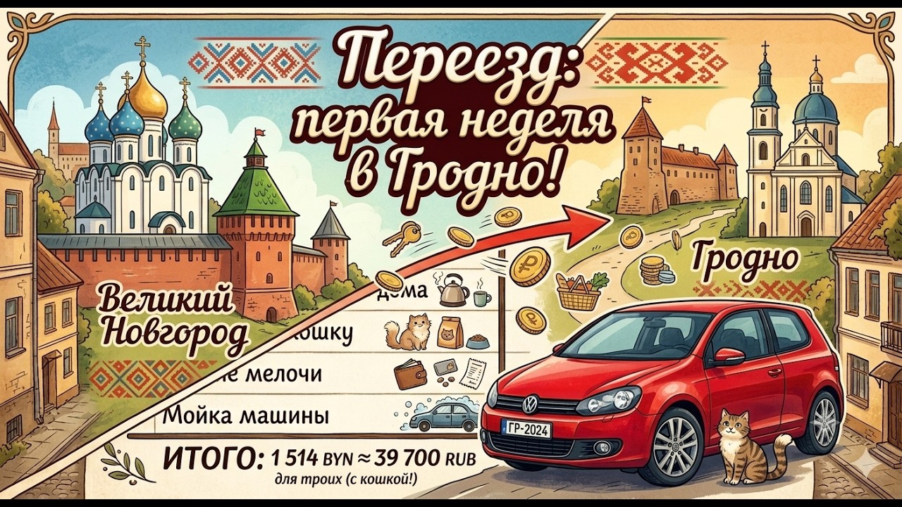 Гродно: первая неделя на Фолюше!