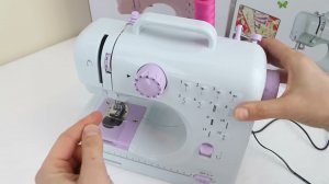 Как пользоваться портативной мини швейной машинкой FHSM 505   NEX Sewing Machine