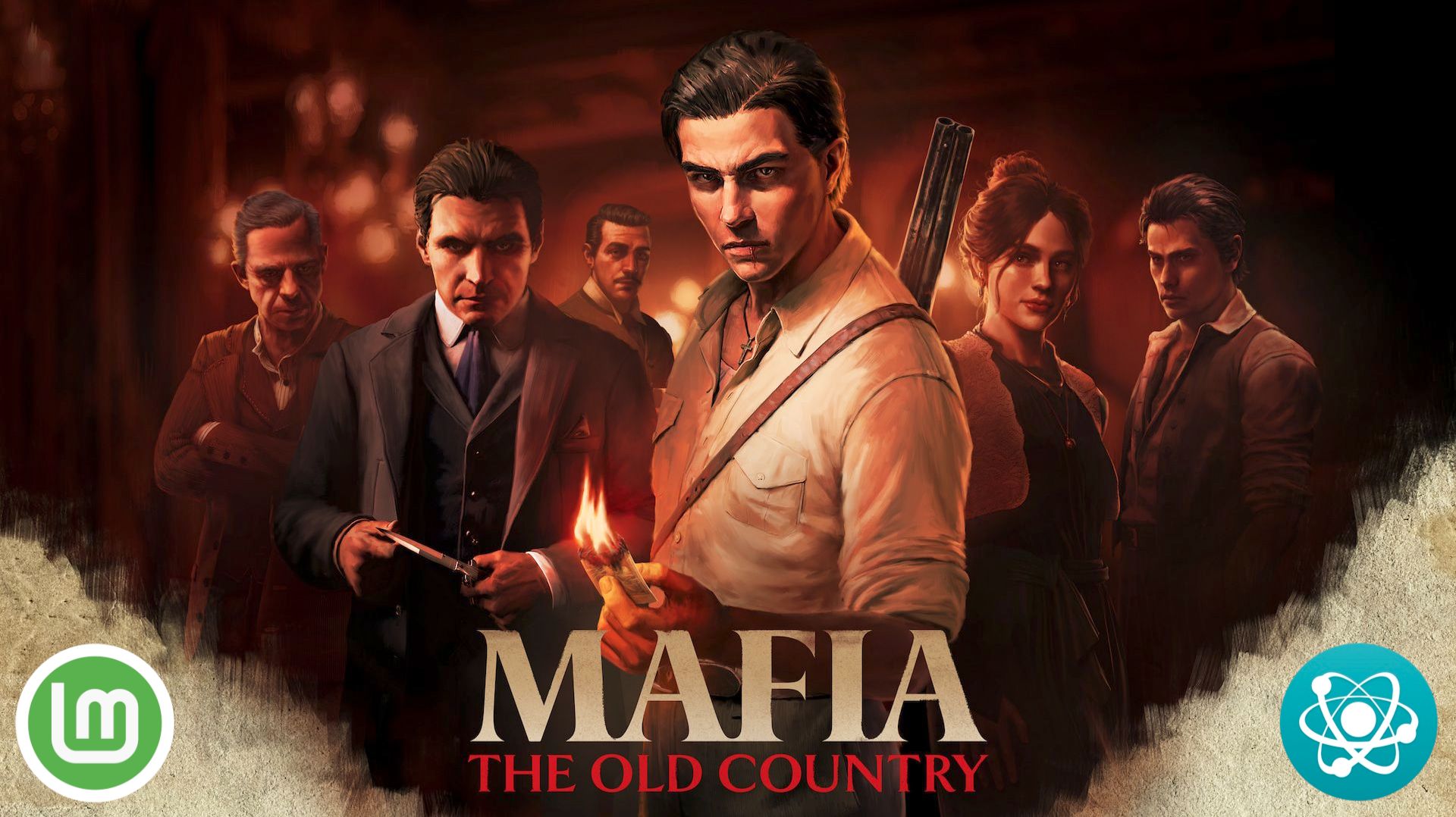 Mafia: The Old Country. Linux Mint 22. PortProton. Геймплей, без комментариев.