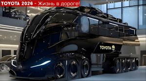 Toyota Motorhome 2026 | Роскошный автодом будущего от Тойота 🚐✨
