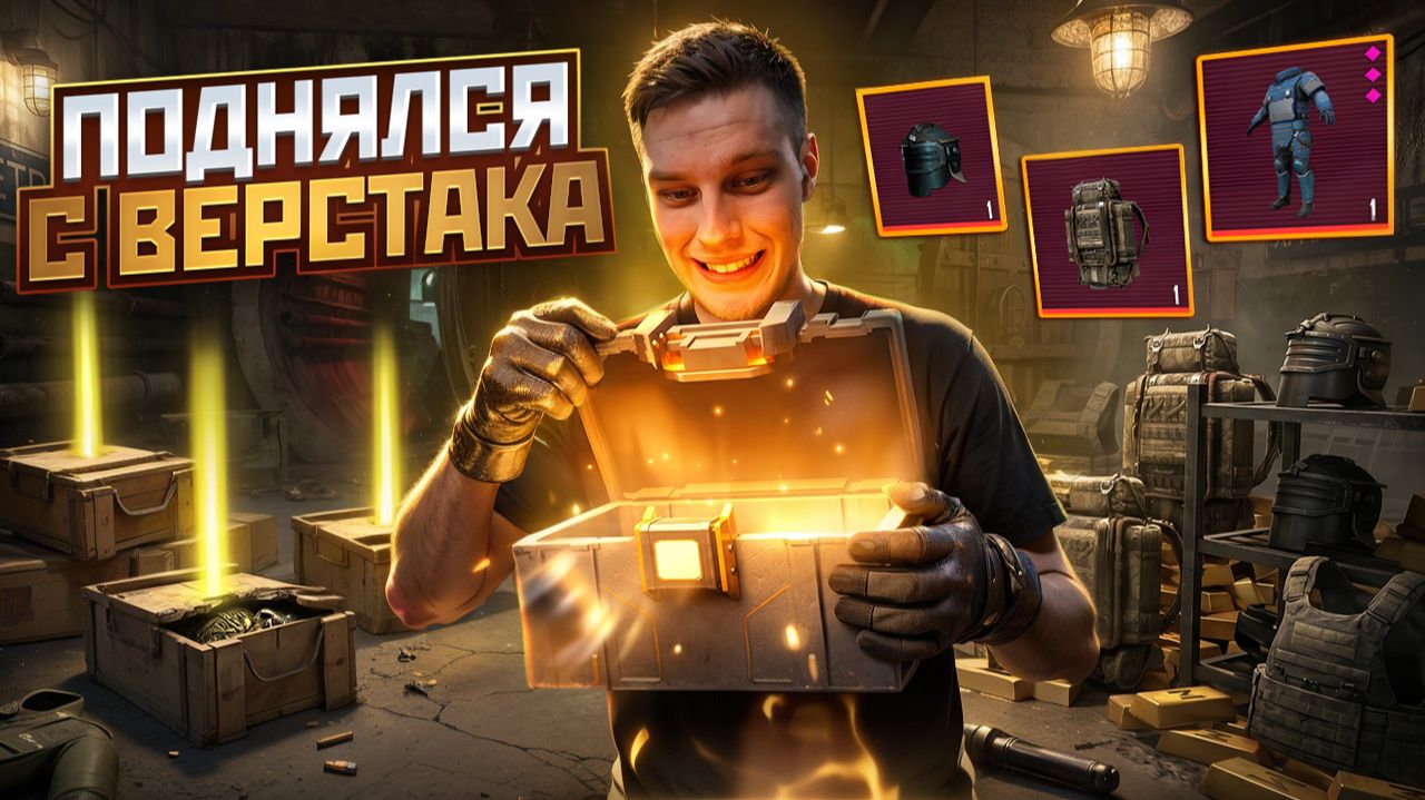 С ТОП ВЕРСТАКА ДО ФУЛЛ 6 С ЗОЛОТОЙ ПУШКОЙ В МЕТРО РОЯЛЬ, METRO ROYALE PUBG MOBILE смотреть онлайн