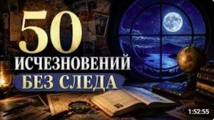 50 исчезновений которые наука не объяснила. Лекция для Сна