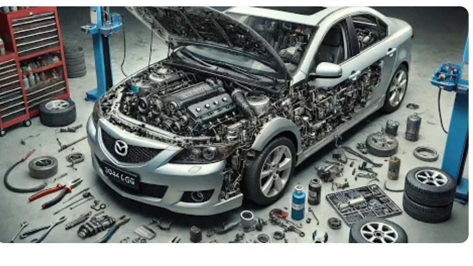 Mazda 6 GG 2.0i LF ремонт двигателя (МАСЛОЖОР) смотреть онлайн