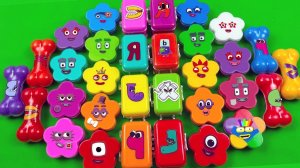 Мультики для детей. Играем с яркими яркими игрушками и пластилином на детской площадке