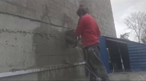 Как сделать проем железобетонной стене под окном самому без пыли за несколько часов
