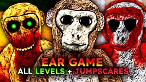 ROBLOX: EAR GAME — Полное Прохождение Хоррора! 💀 Все Уровни и Скримеры (Full Walkthrough)