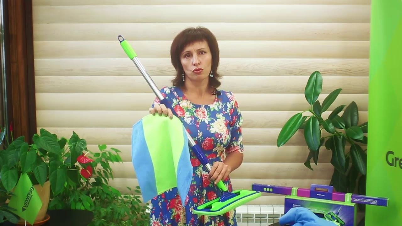 Уникальная швабра для уборки всего дома!!! AquaMatic mop смотреть онлайн