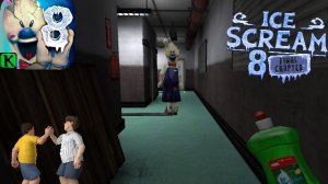 Прохождение игры Ice Scream 8 лаборатория на всех сложностях