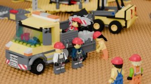 Строительная площадка ЛЕГО Ниндзяго в Lego Сити 🏗️ Видео детям