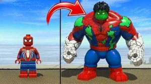 LEGO ТРАНСФОРМАЦИЯ СУПЕРГЕРОЕВ 2 - ЧЕЛОВЕК ПАУК | SPIDER MAN MARVEL