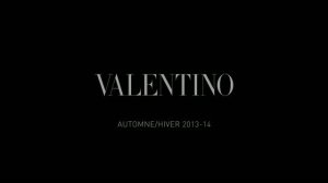 Показ женской коллекции Valentino осень-зима 2013-2014