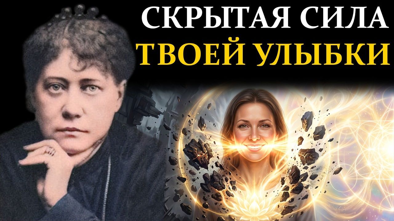 Как правильная улыбка способна мгновенно сжигать кармические блоки - Елена Блаватская смотреть онлайн