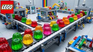 Я построил ОГРОМНУЮ фабрику желе LEGO!🍬🏭