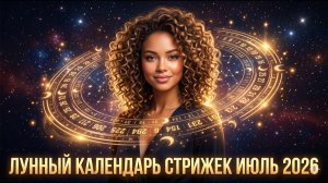 Лунный календарь стрижен Денежные стрижки ИЮЛЯ 2026 Привлекаем богатство и рост волос 💰