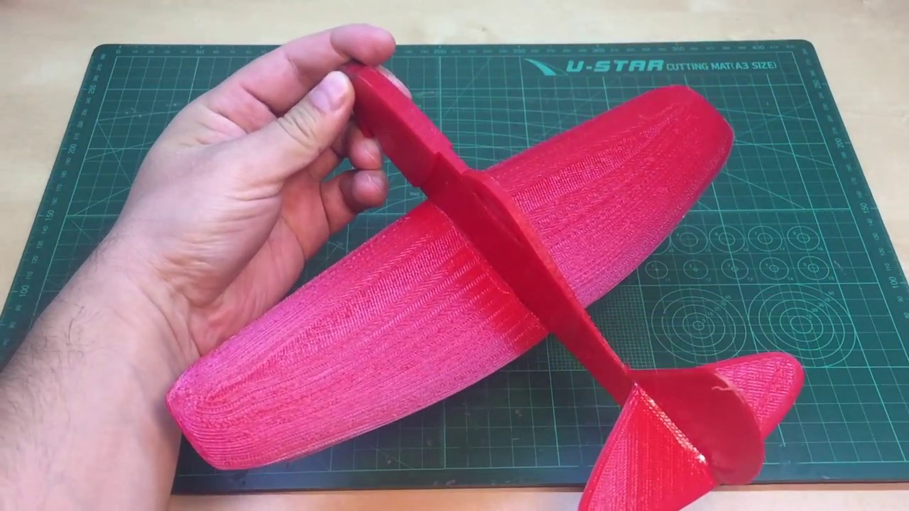 3D печать и авиамоделирование. Fusion 360 Tutorial: How to Model a plane. Filament tests. смотреть онлайн