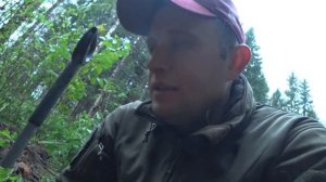 Небитый фундамент в лесу. Шурф и супер находки! 1 Серия