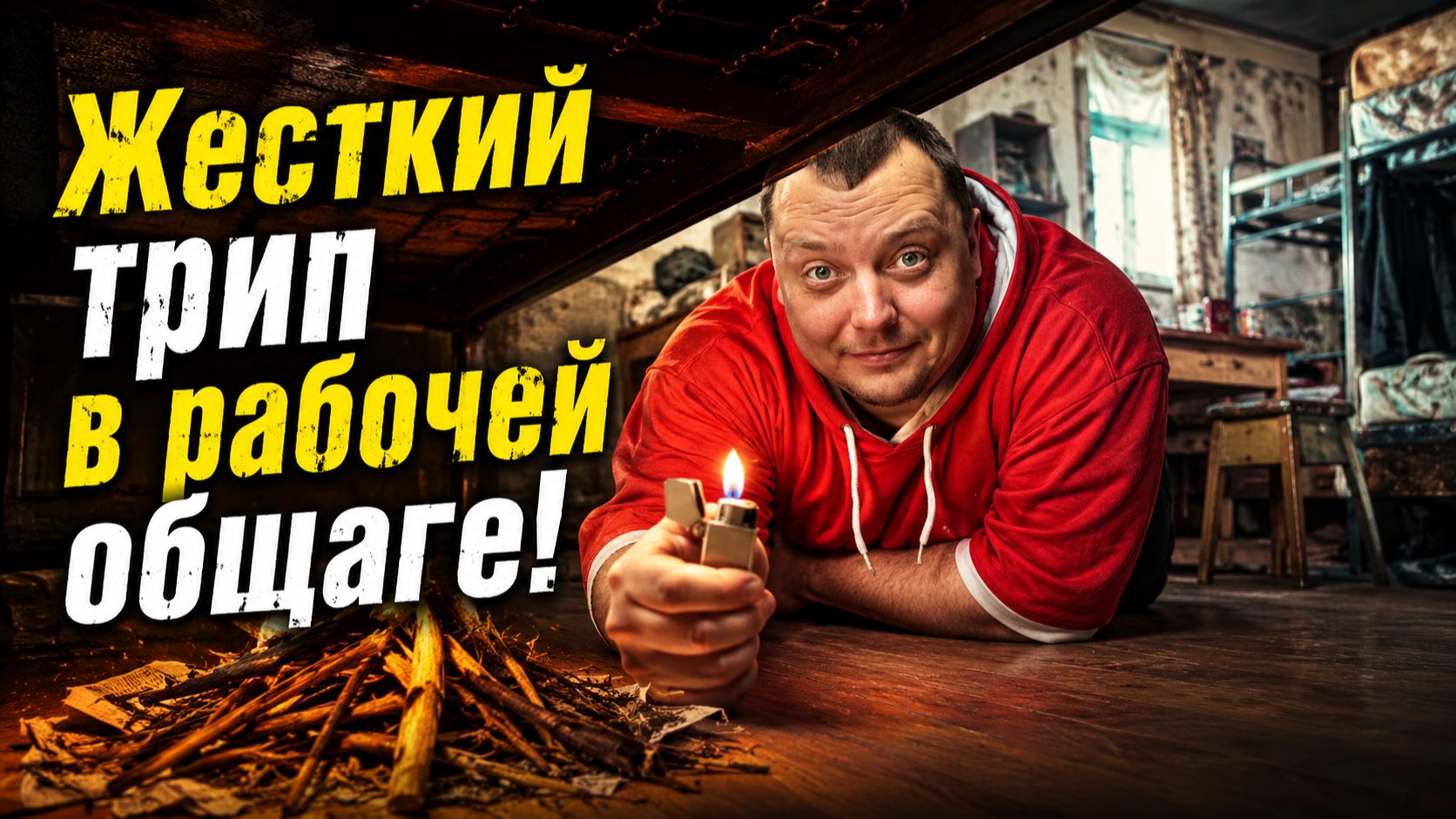 Жесткий трип в рабочей общаге