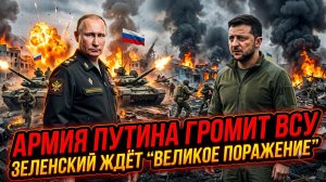 🔥 Полный разгром: Армия Путина стирает пункты дислокации ВСУ, Зеленский на грани провала!