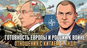 ВАЖНЫЕ НОВОСТИ НА СЕГОДНЯ. Александр Казаков | Готовность Европы и России к войне. Отношения с