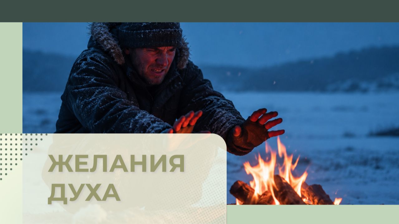 18. ЖЕЛАНИЯ ДУХА_ Миссионерский центр "Сонрак - Святая радость"