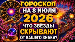 Гороскоп на 8 июля 2026 😱 Что звёзды скрывают от вашего знака?