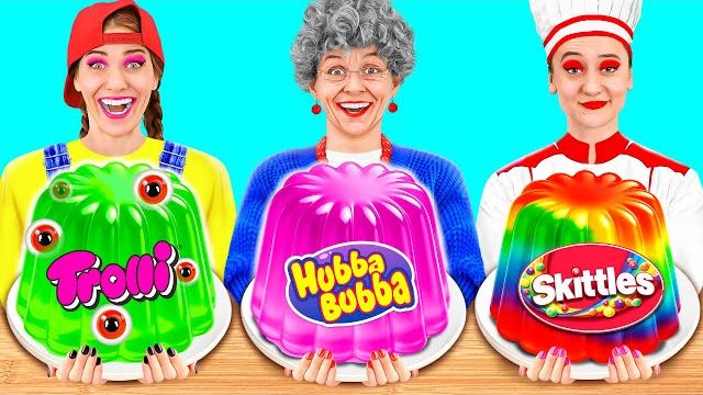Кулинарный Челлендж_ Я против Бабушки _ Фантастические Лайфхаки с Едой от TeenTeam Challenge смотреть онлайн