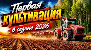 TOP DOWN РЕШАЕТ ВСЕ ЗАДАЧИ, ПЕРВЫЙ ВЫЕЗД В ПОЛЕ В СЕЗОНЕ 2026, ПРЯМАЯ КУЛЬТИВАЦИЯ ПОД ПОСЕВ
