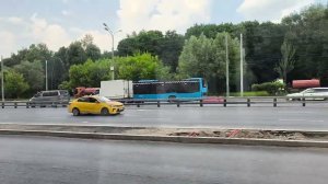 Электробус КамАЗ 6282 маршрут 702. Метро Семёновская - Южное Измайлово.