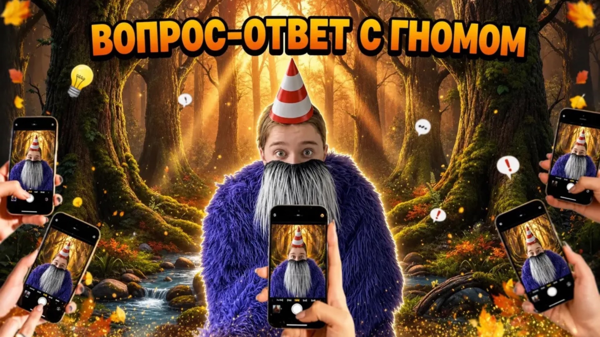 ГНОМ ОТВЕЧАЕТ НА ВОПРОСЫ ПОДПИСЧИКОВ смотреть онлайн