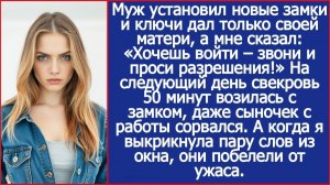 Муж сменил замки и ключи дал только своей матери | Истории из жизни | Реальные истории